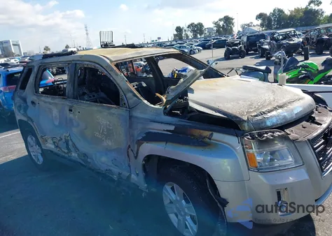 2010 GMC Terrain Sle-2 из США, поврежденный, VIN 2CTALDEW9A6314338